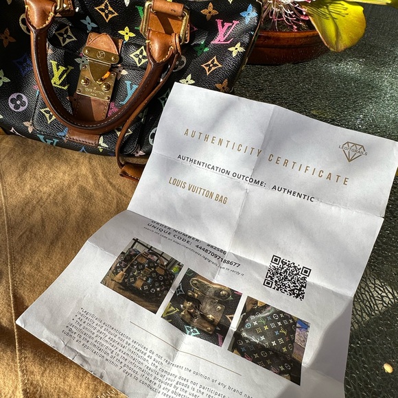 LOUIS VUITTON MURAKAMI SPEEDY 30 W/COA. AT LEAST 10 YEARS OLD. GORGEOUS! - Picture 14 of 16